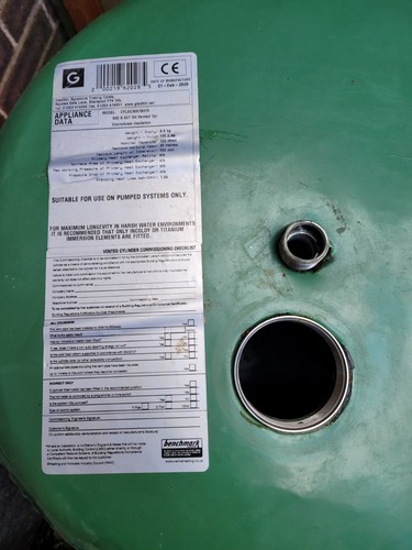 Vented direct hot water - vented,