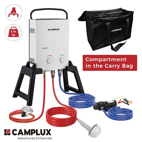 Camplux tankless gas - gas, hot